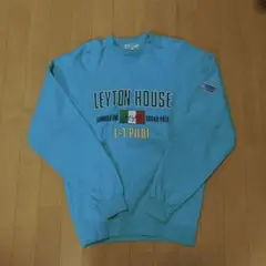 ビンテージ　LEYTONHOUSE ターコイズ　トレーナーのサムネイル