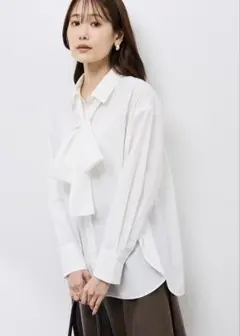 きゃらめるきてぃさん専用！【UVカット・防シワ】タイ付きレギュラーシャツ