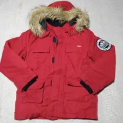 MPS フード付きコート サイズ140 レッド