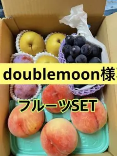 doublemoon 様専用★クール★フルーツセット　桃、ぶどう、すもも　梨4種