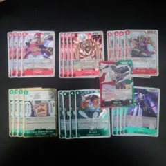 ワンピースカードゲーム　神の島の冒険　クリークデッキパーツ4枚セット