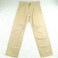 美品△Levi's Red ルーズテーパデニム 薄茶色 W30L32 M相当のサムネイル