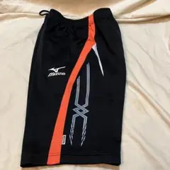 Mizuno ショートパンツ Lサイズ黒/オレンジ(送料込み)