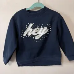 ZARA Kids ザラ　パール付トレーナー　　110