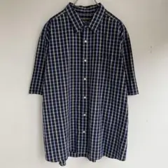 エディーバウアー 半袖 チェックシャツ デザインシャツ Eddie Bauer