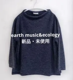 アースミュージックアンドエコロジー 起毛フライスプルオーバー