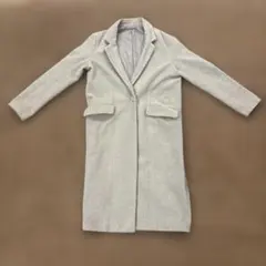 グレー ロングコート Lサイズ