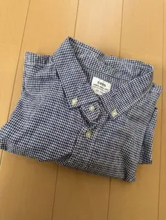 新品未使用 Coen チェック柄 半袖シャツ XLサイズ
