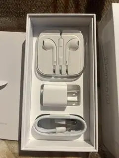 iPhone純正イヤホン&ケーブル&電源アダプター