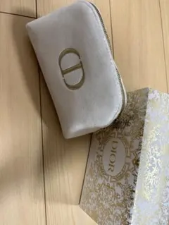 【1,000円値下げしました】Dior ポーチ　ホワイト