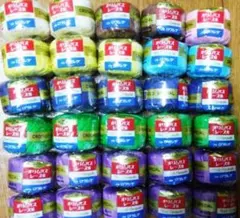 レース糸オリムパス プチグランデ30個 8色 綿100％