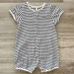 PETIT BATEAU 半袖ロンパース 12m74cmのサムネイル