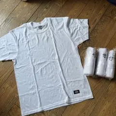 Dickies ホワイト Tシャツ Lサイズ 4枚セット