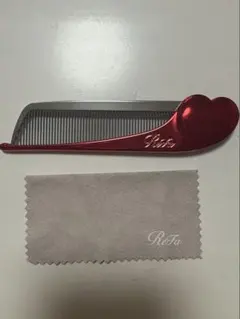 ReFa ハートコーム アイラ シャインレッド 専用クロス付き