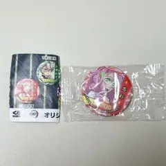 【未開封】鬼滅の刃　甘露寺蜜璃　缶バッチ　くら寿司　ガチャポン