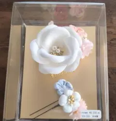 値下げ！花モチーフ 髪飾り