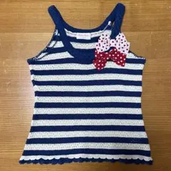 Shirley Temple ノースリーブ ニット　キャミソール　140cm