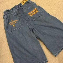 く*1様 GU ジーユー　STUDIO SEVEN デニムハーフパンツ　150