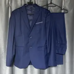 メンズ　スーツ　ネイビー　上下セット