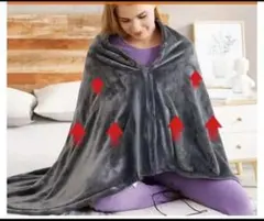 150x80cm電気毛布 ブランケット USBブランケット 電気ひざ掛け