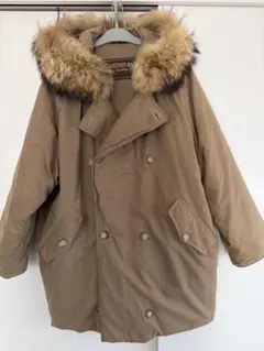 【Weekend Max Mara】オーバーサイズ リアルファー中綿コート