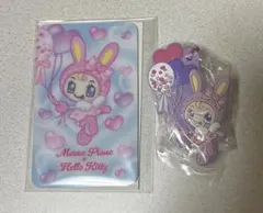 メゾピアノ×ハローキティ カプセルラバーマスコット　セブンイレブン　カードミラー