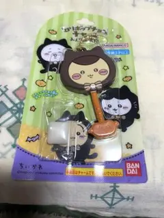 ちいかわ　ロリポップチャーム　くりまんじゅう 黒猫