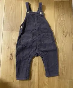 H&M サロペット: 80センチ　ロンパース　コーデュロイ　キッズ