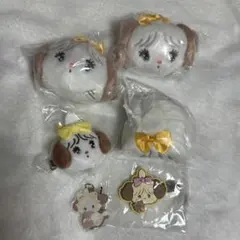 mikko スフレ ガチャガチャ アクキー 前髪クリップ フェイスマスコット