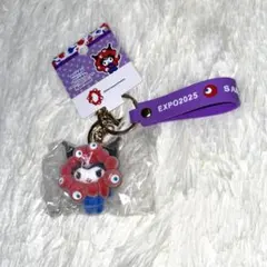 新商品　ミャクミャクサンリオ なりきり立体マスコットフロッキー クロミ