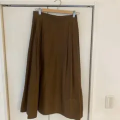 FENDI 茶色 フレアロングスカートのサムネイル