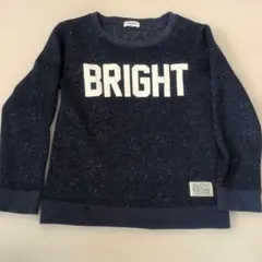 裏起毛トレーナー