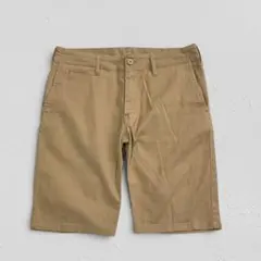 ディスコート♡チノハーフパンツ　ショートパンツ　ストレッチ　ベージュ　Mのサムネイル