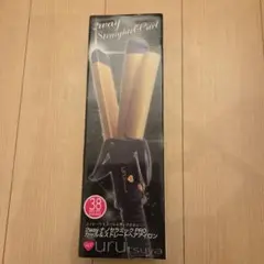 【うるつや】2wayナノセラミックPRO　カール＆ストレートヘアアイロン