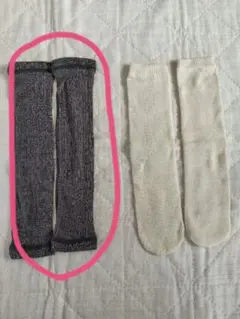 新品未使用　シルクふぁみりぃ　レギンス