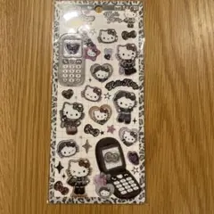 未開封 平成はっぴーフォン　ギャルキティ　白黒　モノクロ　ハローキティ