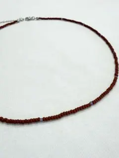ビーズネックレス