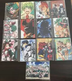 僕のヒーローアカデミア ヒロアカ 原画展 マグネットステッカーコレクション