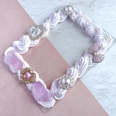 【ピンク】トレカケース B8 ホイップデコ ハンドメイド