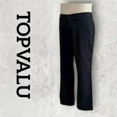 TOPVALU ストレートパンツ チノパン テーパードパンツ (88) ブラックのサムネイル