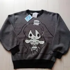 初音ミク×シナモロール　ニット　プルオーバー　Lサイズ