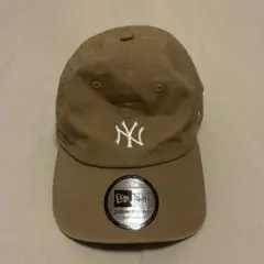 NEW ERA キャップ ベージュ　カジュアルクラシック