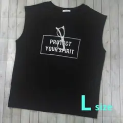 ☆未使用品☆ COLZA ノースリーブTシャツ L ブラック