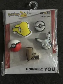 crocs ジビッツ チャーム　ポケモン5個セット