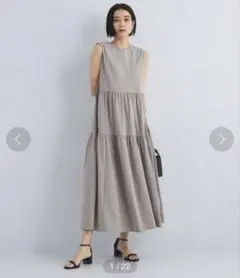 green label relaxing カット ティアード ワンピースのサムネイル