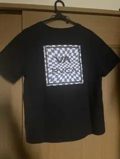 RVCA ブラック Tシャツ チェック柄