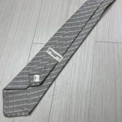 HIROKO KOSHINO HOMME ネクタイ チェック柄 グレー