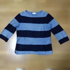 BEAUTY & YOUTH ストライプニット M