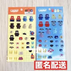 【新品】mojojojo クリアシール 2枚セット ランドリー LAUNDRY