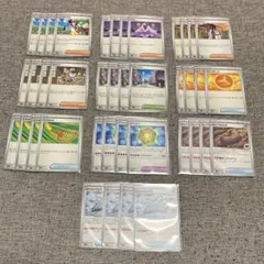 ムニキスゼロ サポート スタジアム グッズ ポケモンのどうぐ ノーマル 40枚